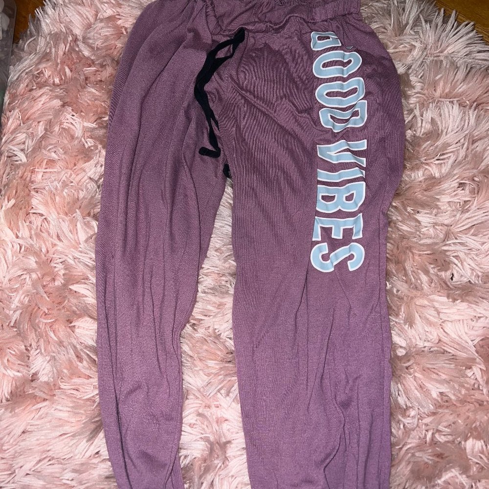 Purple Lounge Sweats